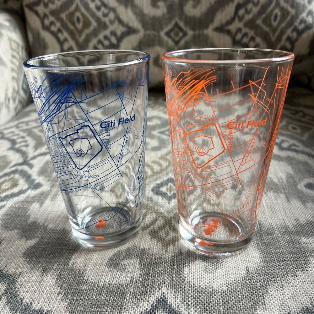 Citifield Glasses- set of 2- from Uncommon Goods